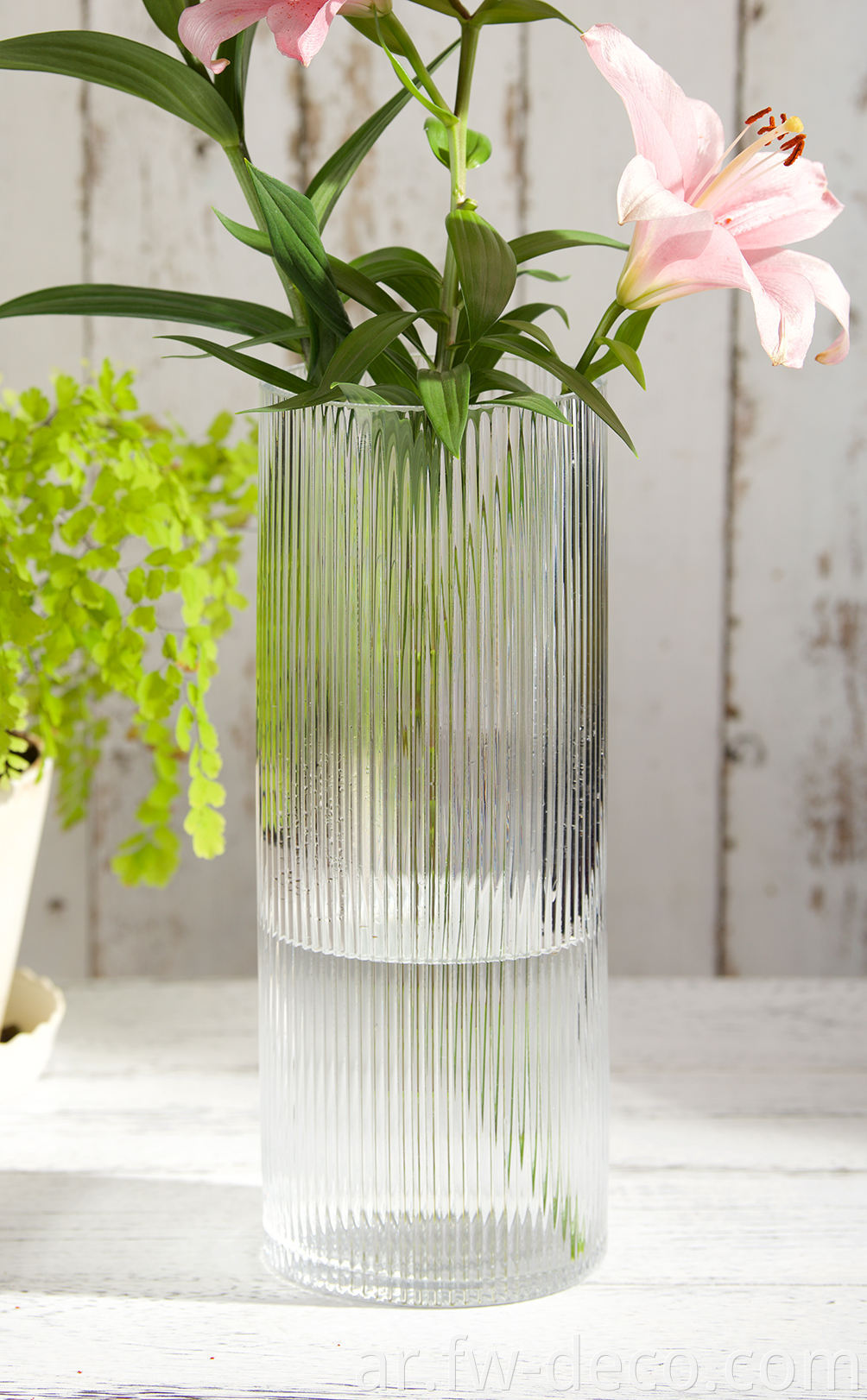 glass vase